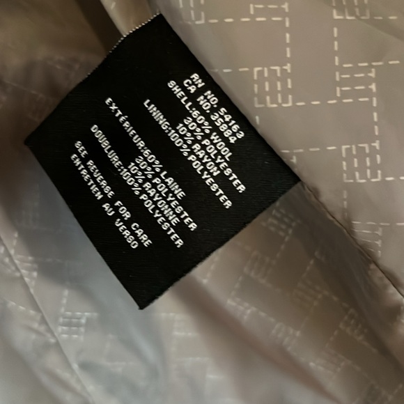 Cole Haan > Women's Oversized Collar Wrap Coat - Picture 5 of 8